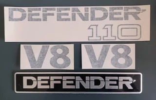 Land Rover Defender front grille heritage badge