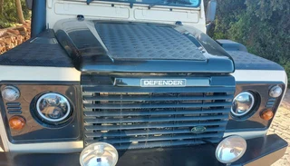 Land Rover Defender front grille heritage badge