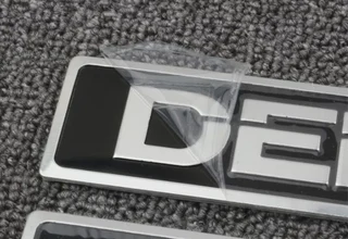 Land Rover DEFENDER aluminum embossed bonnet badge