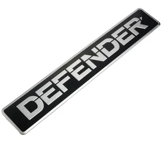 Land Rover DEFENDER aluminum embossed bonnet badge