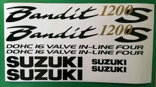 2001 Suzuki Bandit 1200S decals stickers kits