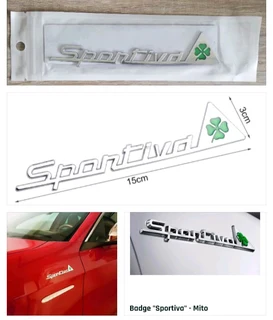 Alfa Romeo Mito Sportiva badge emblem
