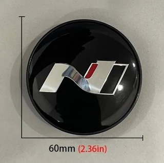 Hyundai N Line wheel rim stickers badges