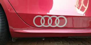 Audi lower door / side sill stickers decals graphics
