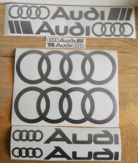 Audi lower door / side sill stickers decals graphics