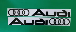 Audi lower door / side sill stickers decals graphics