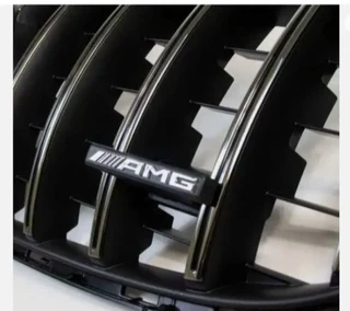 Panamericana Mercedes front grille badge emblem