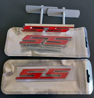 SS Chevrolet badges emblems decal stickers