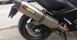 Akrapovic aluminium heat resistant badges plates