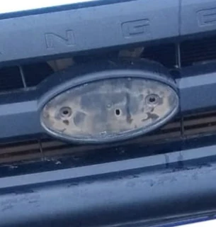 Ford Ranger oval front grille badge emblem