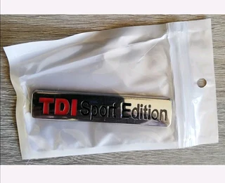 VW TDI badges emblems stickers