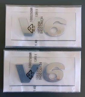 VW TDI badges emblems stickers