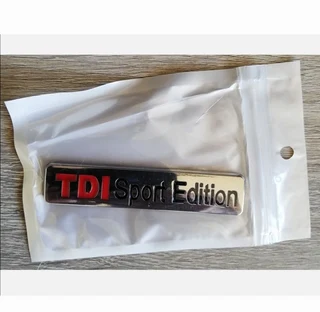 VW TDI emblems badges stickers