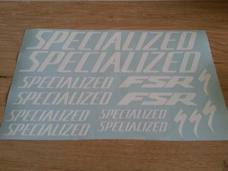 Specialized FSR bicycle frame stickers decals kits