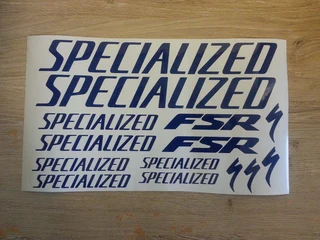 Specialized FSR bicycle frame stickers decals kits
