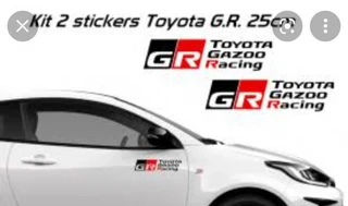 Toyota Supra brake caliper stickers decals