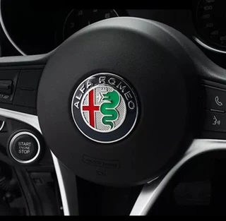 Alfa Romeo steering wheel emblems badges