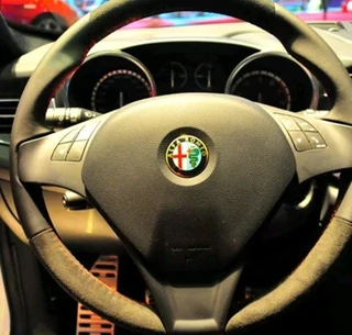 Alfa Romeo steering wheel emblems badges