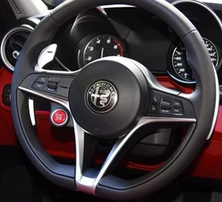 Alfa Romeo steering wheel emblems badges