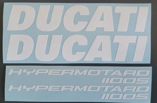 Ducati Hypermotard 1100S stickers decals