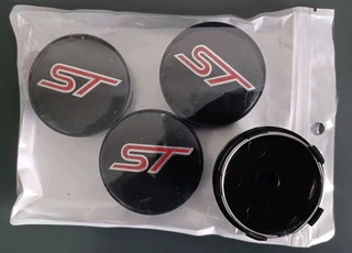 60mm FORD / ST wheel centre caps emblems