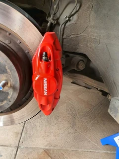 Nissan Brake Caliper stickers vinyl decal sets