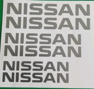 Nissan Brake Caliper stickers vinyl decal sets