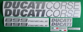 Ducati tri colour front badge emblem