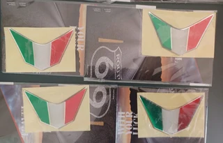 Ducati tri colour front badge emblem