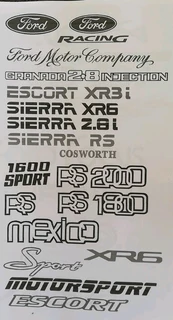 Ford Cortina oval badges emblems