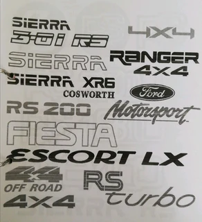 Ford Cortina oval badges emblems