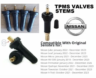 Nissan Tyre TPMS valve stems