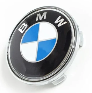 60mm BMW wheel centre caps badges