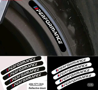 60mm BMW wheel centre caps badges