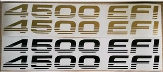Toyota Land Cruiser 4500 / 4500 EFI stickers decals