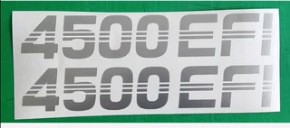 Toyota Land Cruiser 4500 / 4500 EFI stickers decals