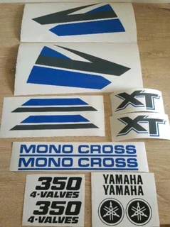 Yamaha XT 350 4 Valves decals sticker kit