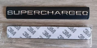 Range Rover Super Charged badges emblems