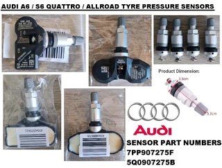 Audi A6 / S6 Tyre Pressure sensors / T