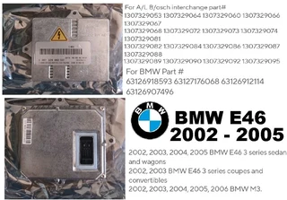 BMW E46 D2S / D2R Xenon HID ballast control module