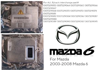 2003 - 08 Mazda 6 Xenon Ballast control module