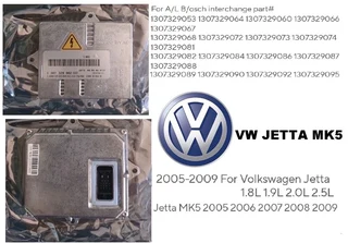 VW Jetta Mk5 Headlight Xenon Ballast module
