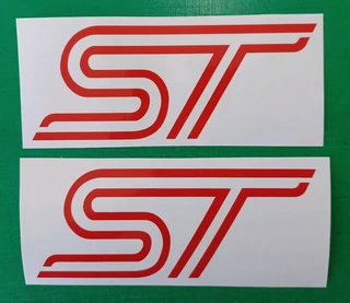Ford Focus ST side wing badges