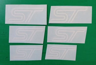 Ford Focus ST side wing badges