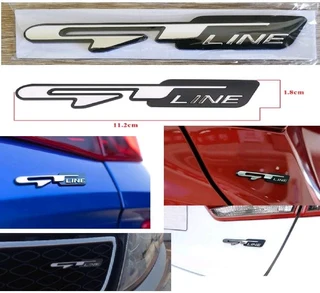 KIA GT Line badge emblem sticker