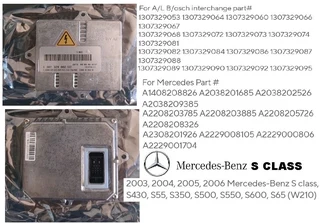 Mercedes S Class - W210 Headlight Xenon Ballast Module