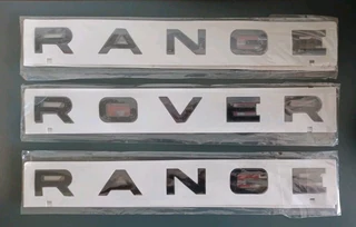 Range Rover Autobiography badges emblems stickers