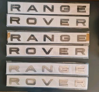 Range Rover Autobiography badges emblems stickers