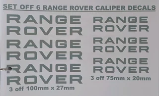 Range Rover Evoque lower side door stickers decals graphics