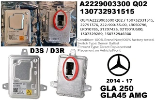 2014 - 17 Mercedes GLA 250 / GLA 45 AMG Xenon ballast headlight module